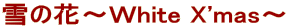 ̉ԁ`WHITE XfMAS`